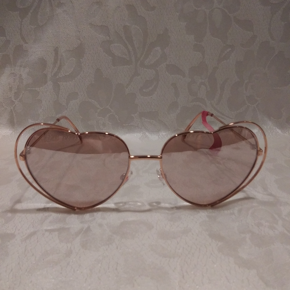 Betsey Johnson Open Heart Sunglasses